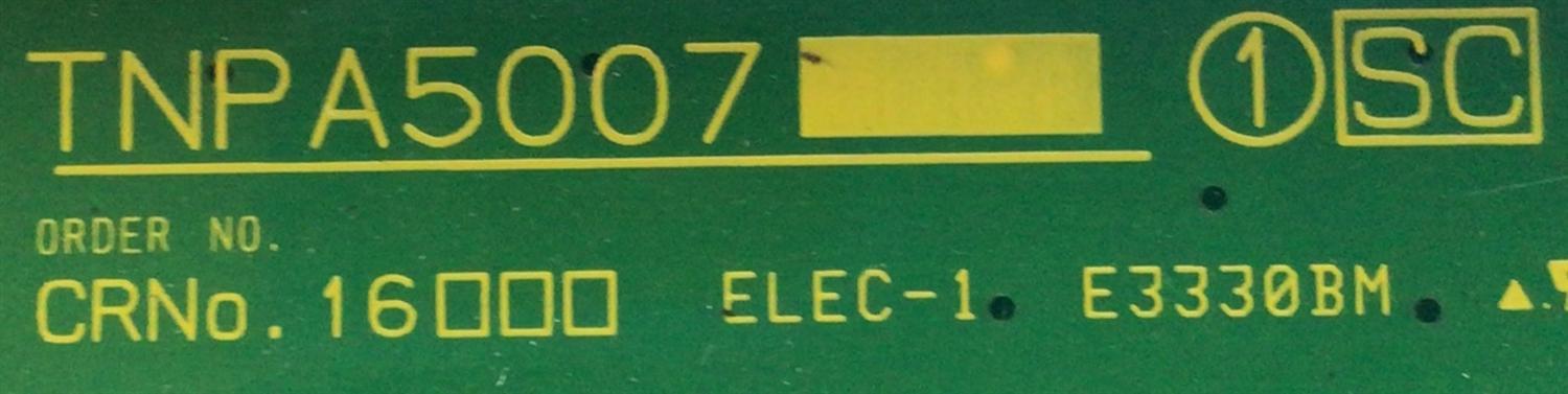 TARJETA (SC) PARA TV PANASONIC / NUMERO DE PARTE TNPA5007 / EZ5007-103092507 / PANEL MC216F30F12 / MODELO TH-85PF12U - Imagen 2